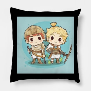 Castor and Pollux Pillow