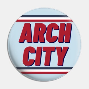 Arch City Powder Blue v2 Pin