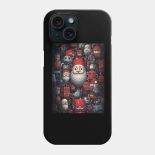 Santa Claus & Robot Phone Case