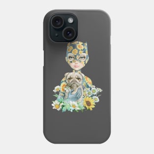 Sunflower and Daisies Phone Case