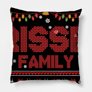 Risse Family Christmas, Name Xmas , Merry Christmas, Name , Birthday, Middle name Pillow