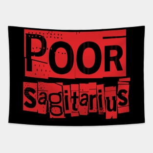 Poor Sagitarius-Horoscope Tapestry