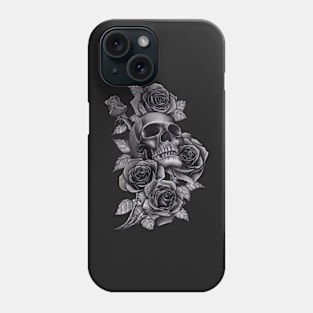 Rose Skull Phone Case