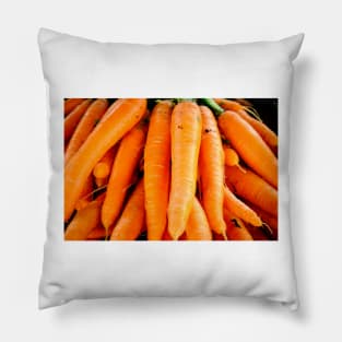 Carrots Home Grown Pillow