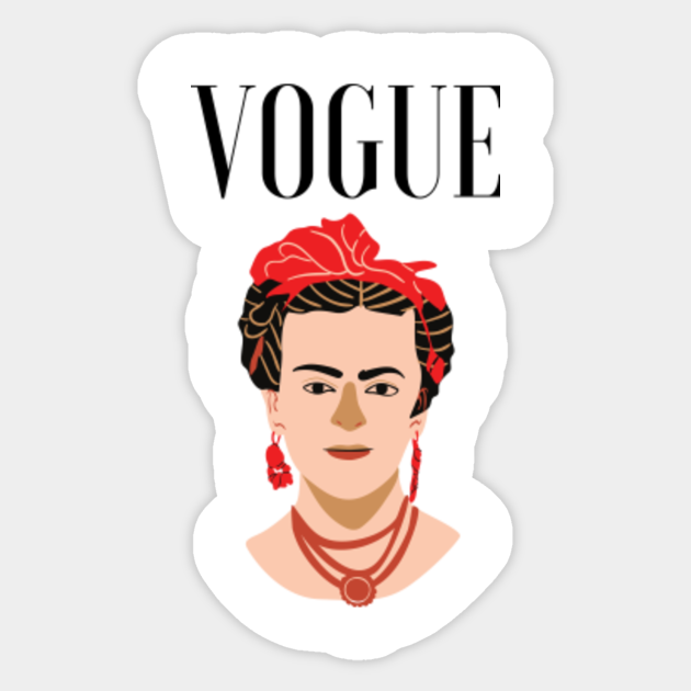 Vogue Frida Kahlo Frida Kahlo Sticker Teepublic