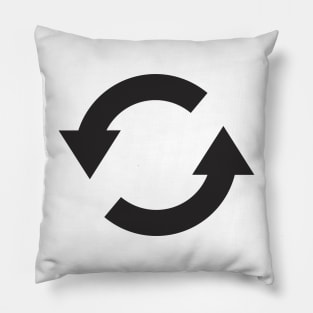 Recycle Symbol Pillow