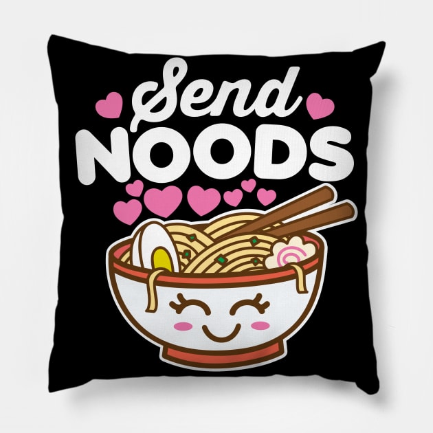 Send Noods Ramen Pillow by DetourShirts