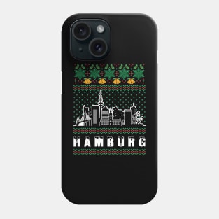 Hamburg Germany Ugly Christmas Phone Case