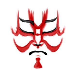 Kumadori Face Paint T-Shirt