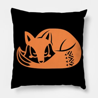 Tribal Fox Pillow