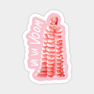 Va Va Voom Pink! Magnet