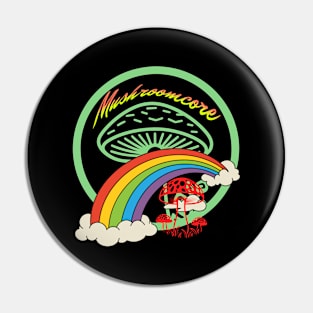 Mushroomcore Madness Pin