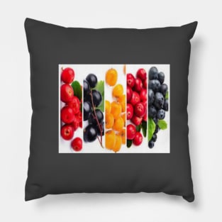 Black currants, lingonberries,several other berries Pillow