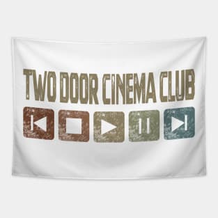 Two Door Cinema Club Control Button Tapestry