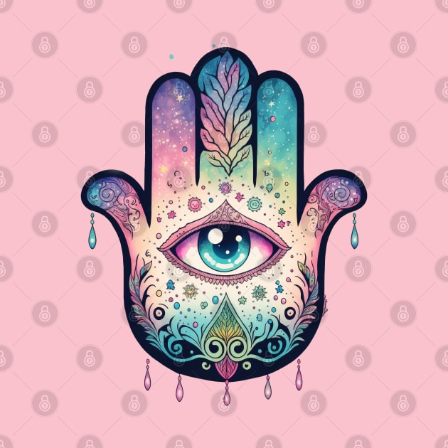 Hamsa Hand by Cute Occult