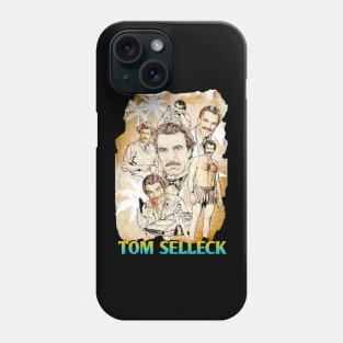 Tom selleck t-shirt Phone Case