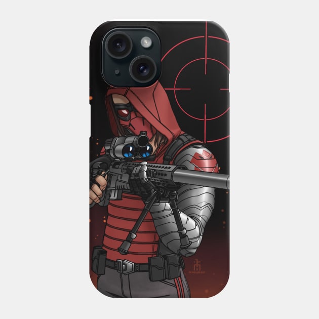 Red Winter Phone Case by pencilhead7