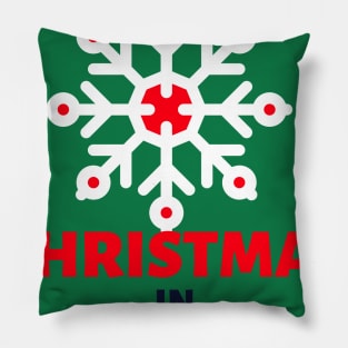 I LOVE CHRISTMAS IN TEXAS Pillow