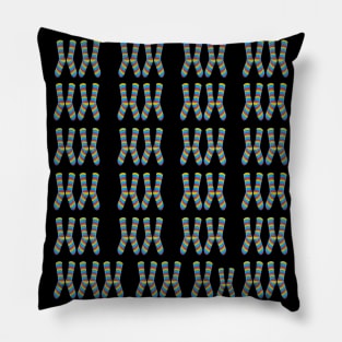 World Down Syndrome Socks Awareness Day 21 Trisomy Pillow