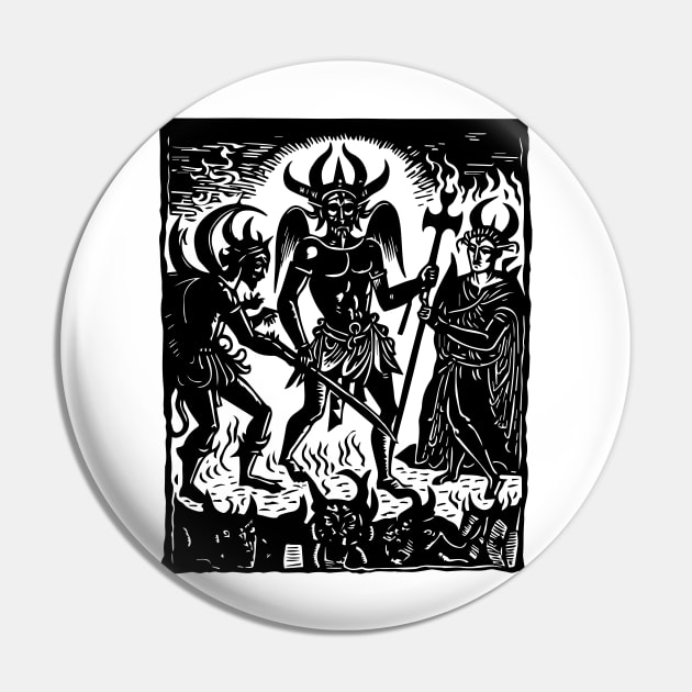 Medieval Daemon #13 Pin by n23tees