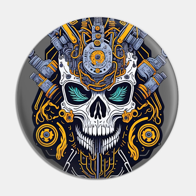 Mecha Skull S02 D81 Pin by Houerd