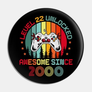 level 22 unlocked Pin