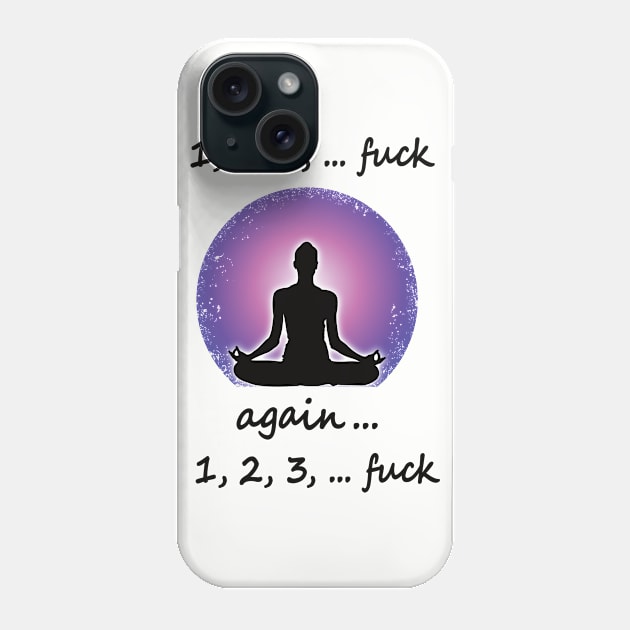 Meditation Breath Yoga Gift Phone Case by Anassein.os