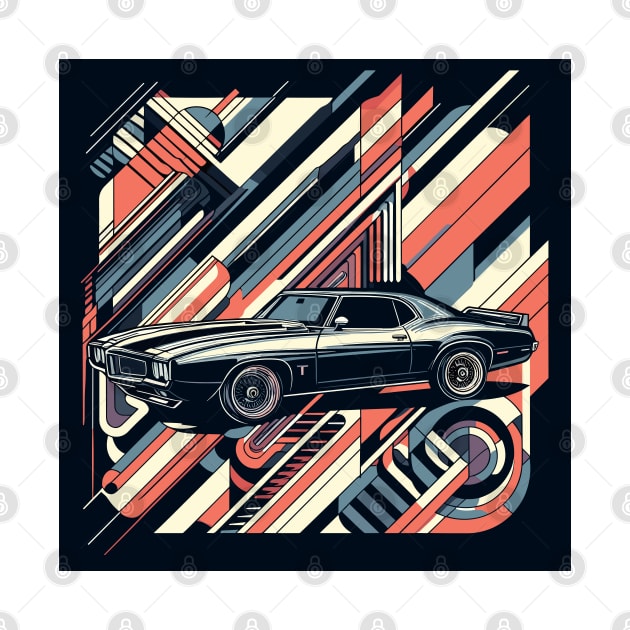 Car Pontiac Firebird Trans Am 1969 by sapphire seaside studio