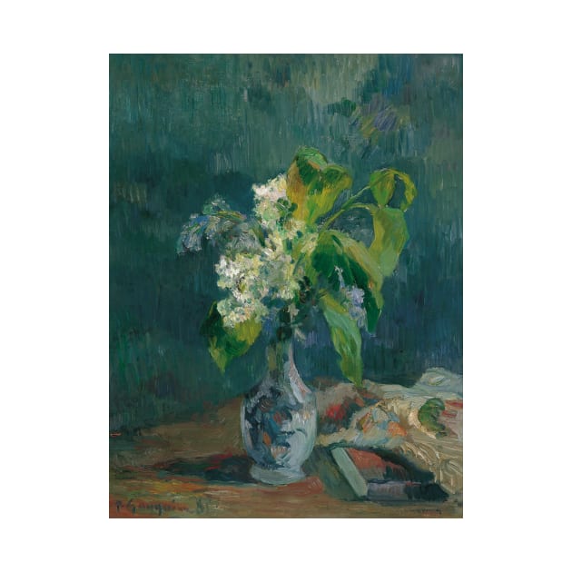 Lilacs by Paul Gauguin by Classic Art Stall