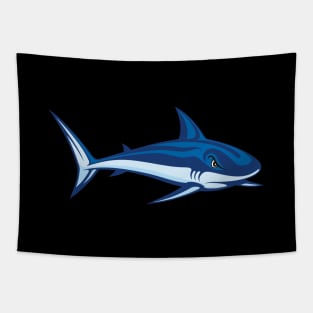 Shark Cartoon Tapestry