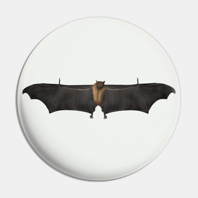 Fruit Bat Pin by Obstinate and Literate