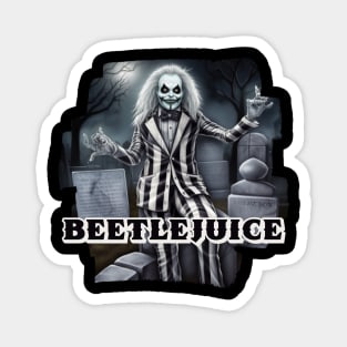 Beetlejuice Magnet