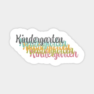 Kindergarten v5 Magnet