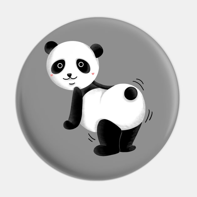 Panda Twerking Pin by Lizzamour