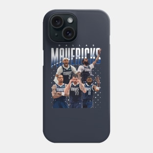 Dallas Mavericks Starting Five Phone Case