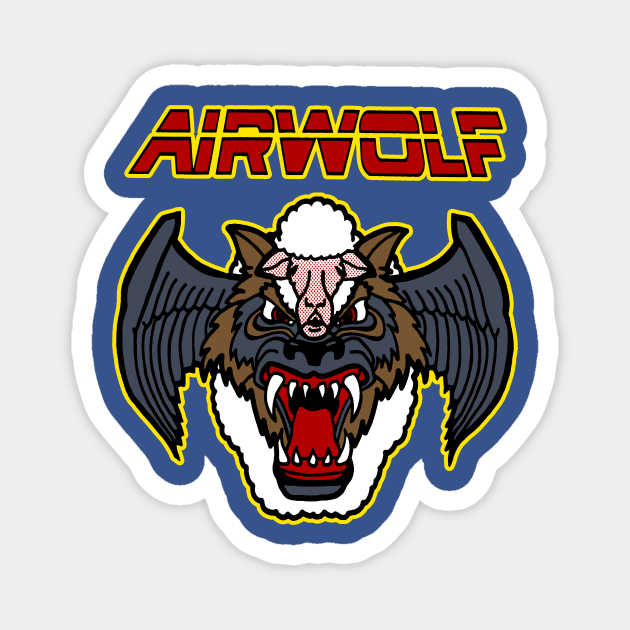 Airwolf Magnet by RetroPixelWorld