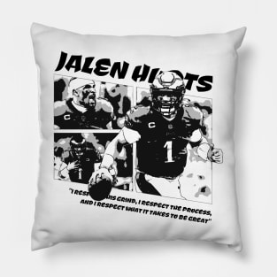 jalen hurts quotes Pillow