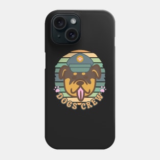 Dogs Crew Rottweiler Retro Design Phone Case