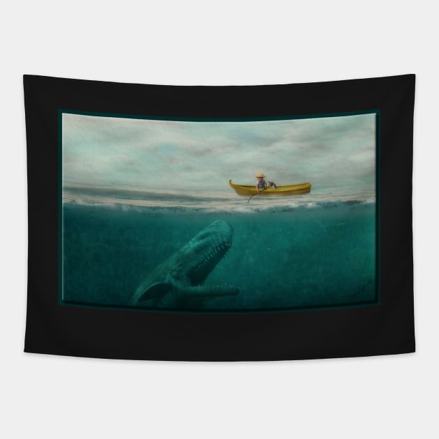 Hoping to Catch the Big One Tapestry by rgerhard