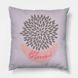 Time to Bloom. Blooming Pillow
