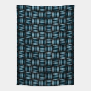 Blue Weave Tapestry