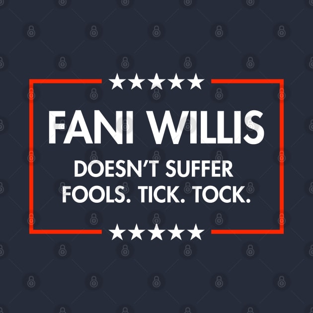 Fani Willis - Doesn't Suffer Fools (blue) by Tainted