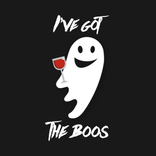 'I've Got The Boos' Ghost (Wine Edition) T-Shirt