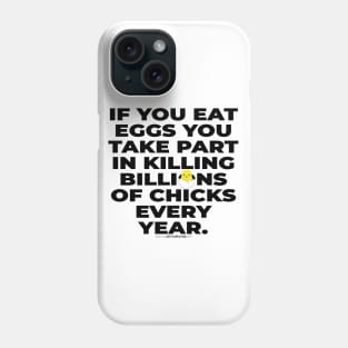 Vegan Activist Graphics #takingblindfoldsoff 10 v2 Phone Case