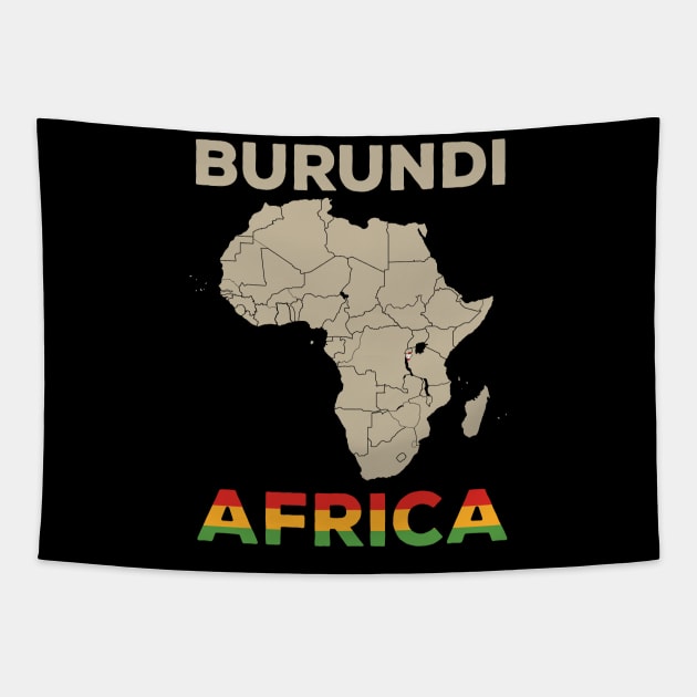 Burundi-Africa Tapestry by Cuteepi