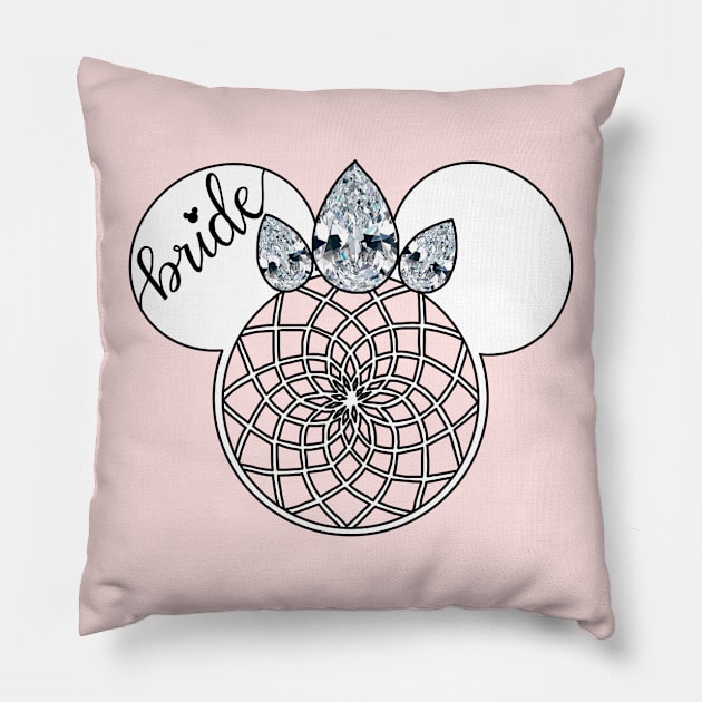 Bride Dream Catcher Pillow by KimsCustomCrafts