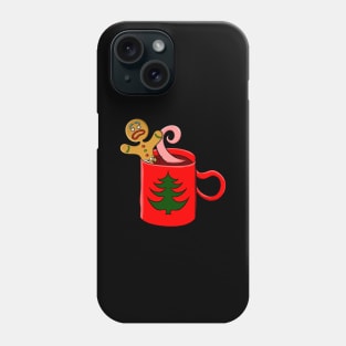 Swimming in a Cup - Gingerbread Phone Case