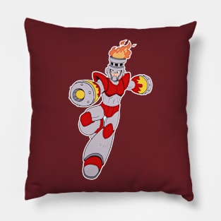 RUBY SPEARS FIRE MAN Pillow