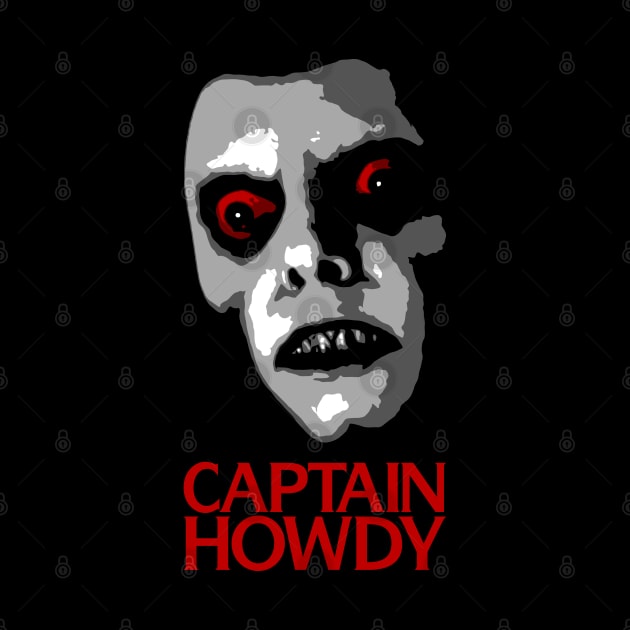 Captain Howdy Face by Power Up Prints