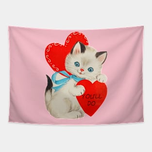 Valentine Default Kitten Tapestry